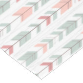 Geometrisches Muster im Retrostil Tischdecke (Schrägansicht)