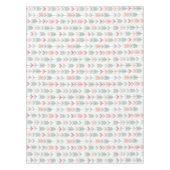 Geometrisches Muster im Retrostil Tischdecke (Vorderseite)