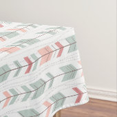 Geometrisches Muster im Retrostil Tischdecke (Beispiel)