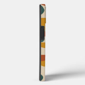 Geometrisches Muster im Stil der Mitte des 20. Jah Case-Mate iPhone Hülle (Rückseite / Rechts)