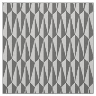 Geometrisches Muster im Stil der Mitte des 20. Jah Stoff