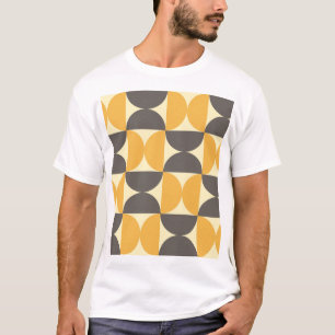 Geometrisches Muster im Stil der Mitte des 20. Jah T-Shirt