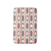 Geometrisches Muster in aztekischer Art 2 Badematte (Vorderseite Vertikal)