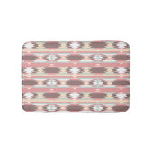 Geometrisches Muster in aztekischer Art 2 Badematte (Vorderseite)