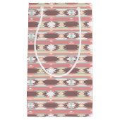 Geometrisches Muster in aztekischer Art 2 Kleine Geschenktüte (Vorderseite)