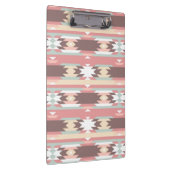 Geometrisches Muster in aztekischer Art 2 Klemmbrett (Rechts)