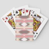 Geometrisches Muster in aztekischer Art 2 Spielkarten (Rückseite)