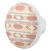 Geometrisches Muster in aztekischer Art 3 Keramikknauf (Rechts)