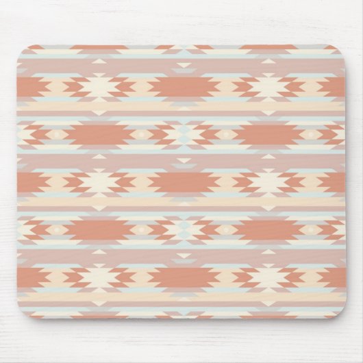 Geometrisches Muster in aztekischer Art 3 Mousepad (Vorne)