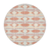 Geometrisches Muster in aztekischer Art 3 Schneidebrett (Vorderseite)