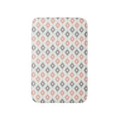 Geometrisches Muster in der aztekischen Art Badematte (Vorderseite Vertikal)