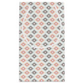 Geometrisches Muster in der aztekischen Art Kleine Geschenktüte (Rückseite)