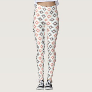 Geometrisches Muster in der aztekischen Art Leggings