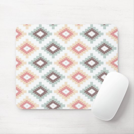 Geometrisches Muster in der aztekischen Art Mousepad (Mit Mouse)