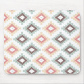 Geometrisches Muster in der aztekischen Art Mousepad (Vorne)