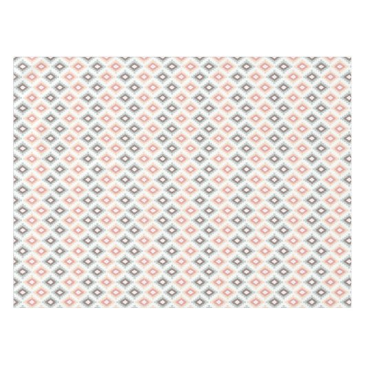 Geometrisches Muster in der aztekischen Art Tischdecke (Vorderseite (Horizontal))