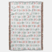 Geometrisches Muster in der Retro Art Decke (Vorderseite Vertikal)