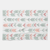 Geometrisches Muster in der Retro Art Küchentuch (Horizontal)