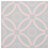 geometrisches Muster in rosa und grau Stoff (Muster)