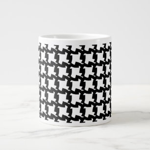 Geometrisches Muster Jumbo-Tasse