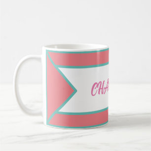 Geometrisches Muster Kaffeetasse