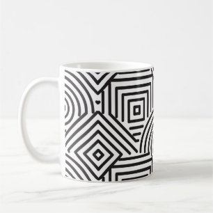 Geometrisches Muster Kaffeetasse