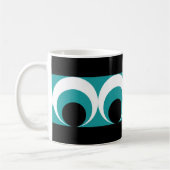 Geometrisches Muster Kaffeetasse (Links)