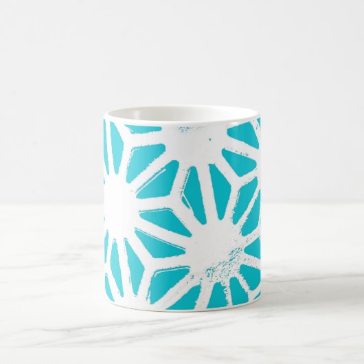 geometrisches Muster Kaffeetasse (Mittel)
