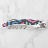 Geometrisches Muster Kellnermesser (Rückseite)