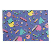 geometrisches Muster Kissenbezug (Rückseite-Rechts)