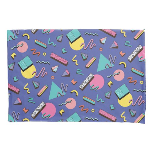 geometrisches Muster Kissenbezug (Vorderseite-Links)