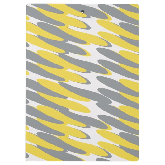 Geometrisches Muster Klemmbrett (Rückseite)