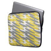 Geometrisches Muster Laptopschutzhülle (Vorderseite Links)