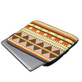 Geometrisches Muster Laptopschutzhülle (Vorne Knopf)