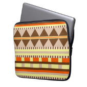 Geometrisches Muster Laptopschutzhülle (Vorderseite Links)