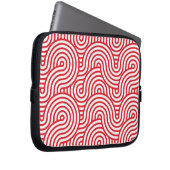 Geometrisches Muster Laptopschutzhülle (Vorne Rechts)