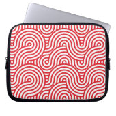 Geometrisches Muster Laptopschutzhülle (Vorderseite)