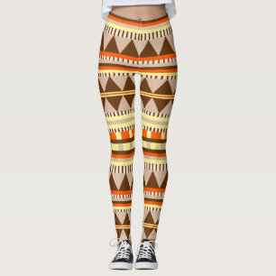 Geometrisches Muster Leggings