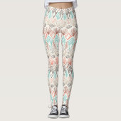 Geometrisches Muster Leggings (Vorderseite)