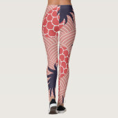 Geometrisches Muster Leggings (Rückseite)