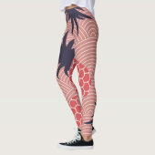 Geometrisches Muster Leggings (Links)