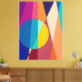 Geometrisches Muster Leinwanddruck (Insitu (Wohnzimmer))