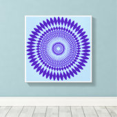 Geometrisches Muster Leinwanddruck (Insitu (Holzboden))