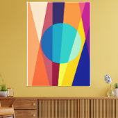 Geometrisches Muster Leinwanddruck (Insitu (Wohnzimmer))