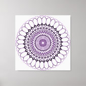 Geometrisches Muster Leinwanddruck (Vorderseite)