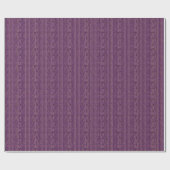Geometrisches Muster | Lila Deco Bögen Geschenkpapier (Flach)