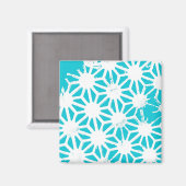 geometrisches Muster Magnet (Vorderseite/Rückseite)