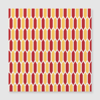 Geometrisches Muster Magnetkarte