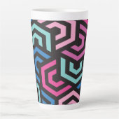 Geometrisches Muster Milchtasse (Vorderseite)