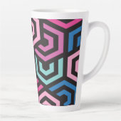 Geometrisches Muster Milchtasse (Rechts)